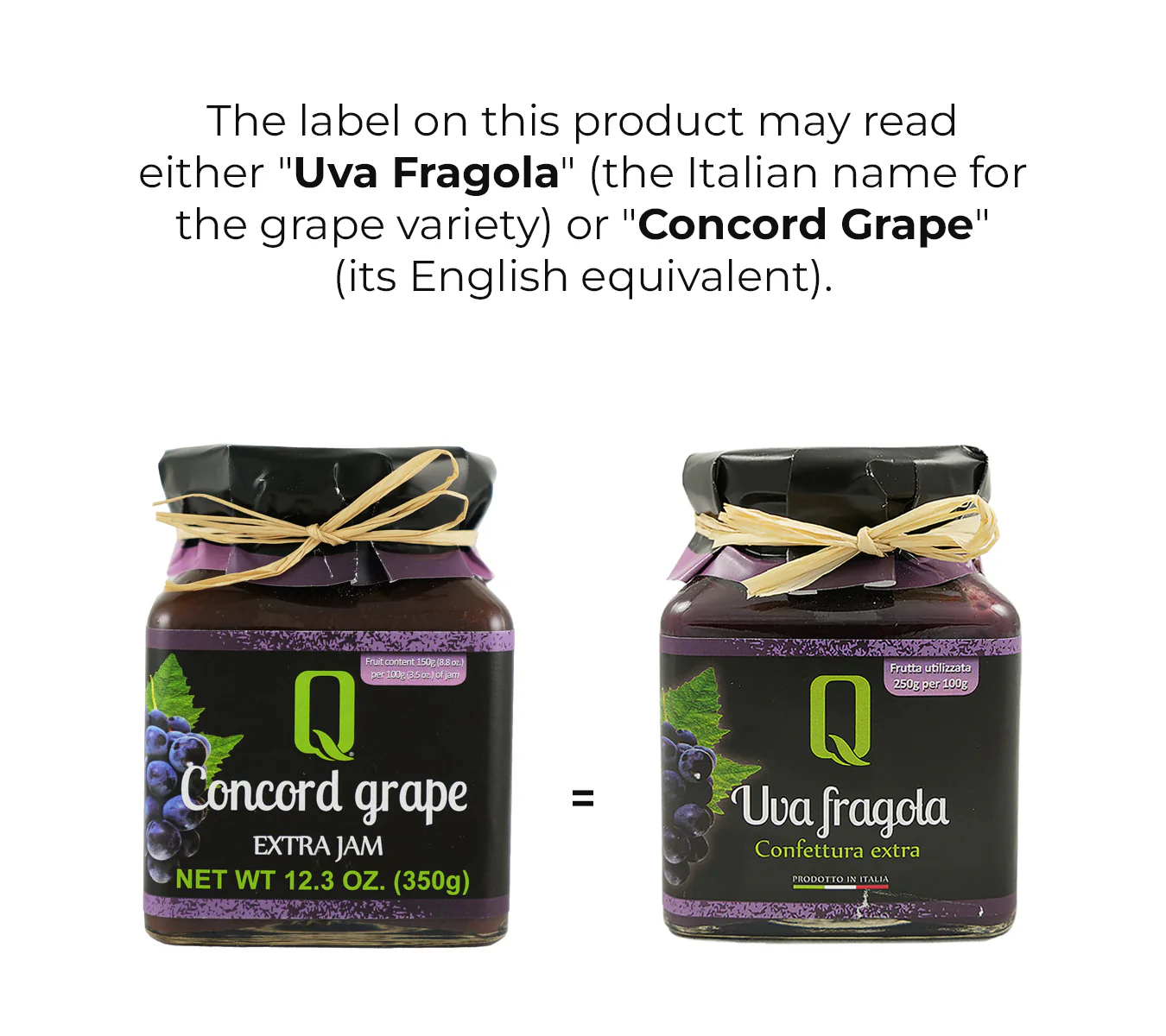 Quattrociocchi Concord Grape Jam - Image 2